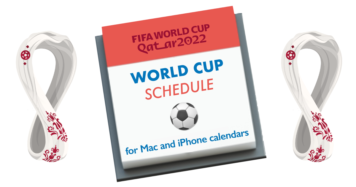World Cup Soccer Calendar for iPhone Mac and iPad by Christian Boyce
