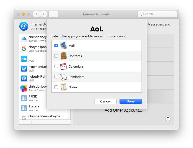 AOL Mail not working on iPhone, Pad, or Mac? Here's a fix. - by Christian  Boyce